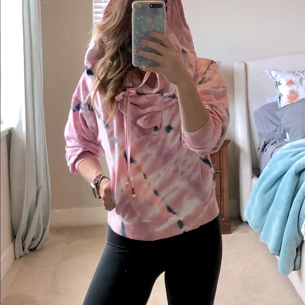 Young Fabulous and Broke tie dye hoodie.